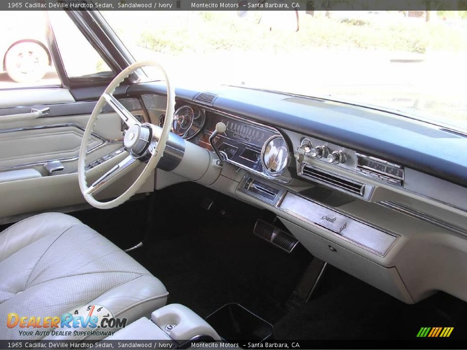 1965 Cadillac DeVille Hardtop Sedan Sandalwood / Ivory Photo #23