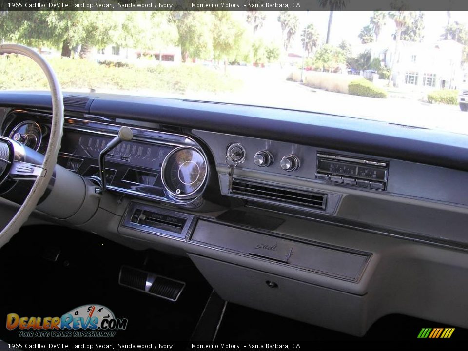 1965 Cadillac DeVille Hardtop Sedan Sandalwood / Ivory Photo #24