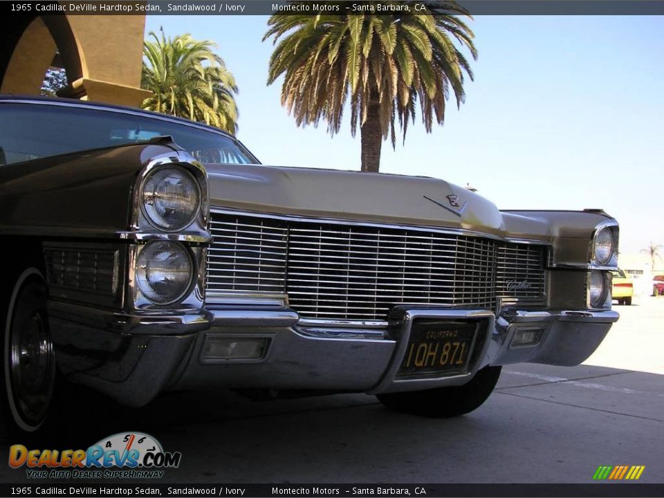 1965 Cadillac DeVille Hardtop Sedan Sandalwood / Ivory Photo #26