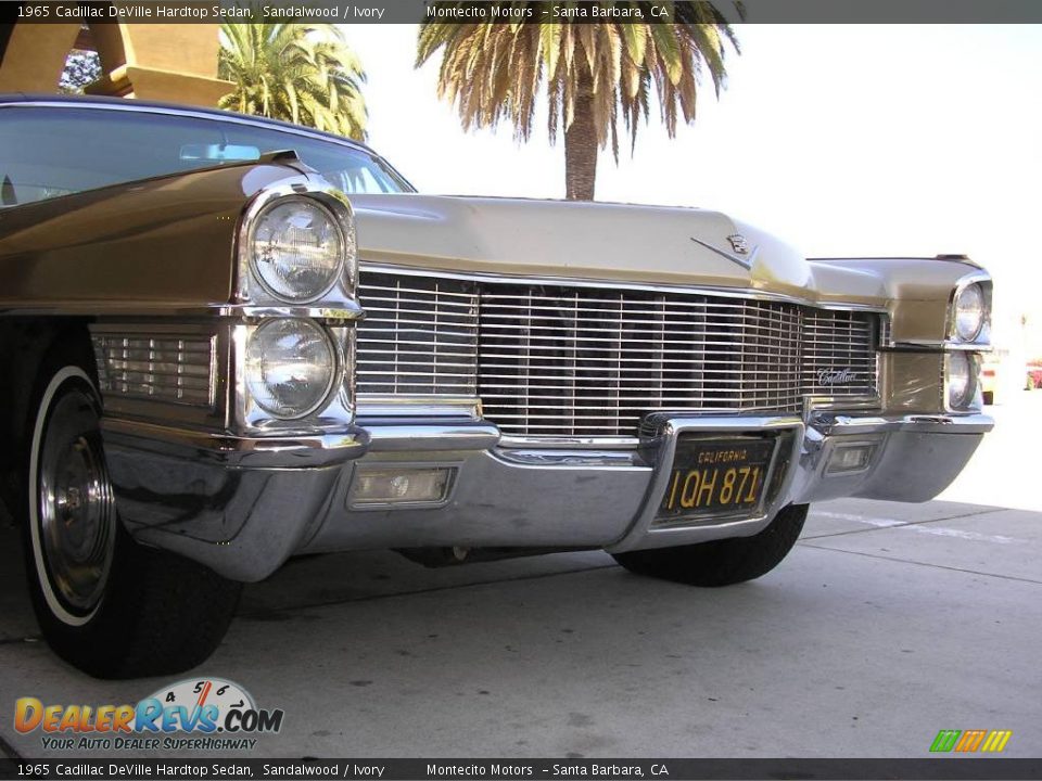 1965 Cadillac DeVille Hardtop Sedan Sandalwood / Ivory Photo #28