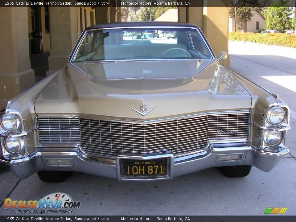 1965 Cadillac DeVille Hardtop Sedan Sandalwood / Ivory Photo #29