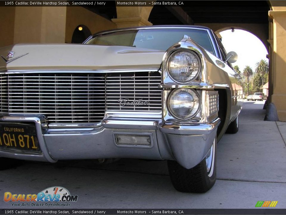 1965 Cadillac DeVille Hardtop Sedan Sandalwood / Ivory Photo #30