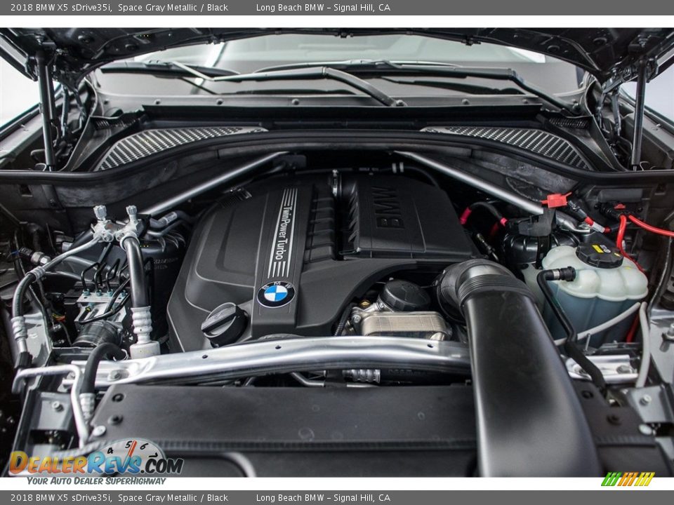 2018 BMW X5 sDrive35i Space Gray Metallic / Black Photo #8