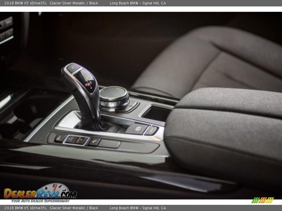 2018 BMW X5 sDrive35i Glacier Silver Metallic / Black Photo #7