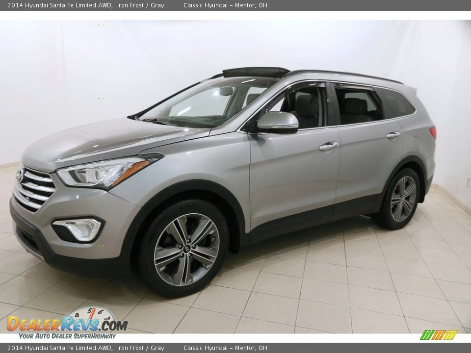 2014 Hyundai Santa Fe Limited AWD Iron Frost / Gray Photo #3