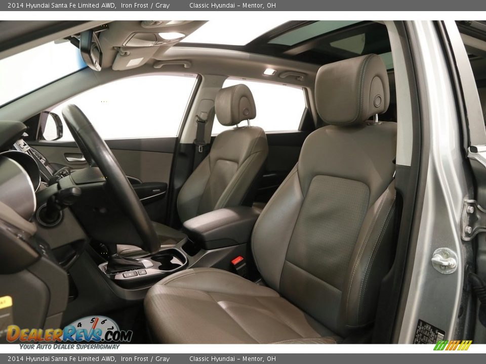2014 Hyundai Santa Fe Limited AWD Iron Frost / Gray Photo #6