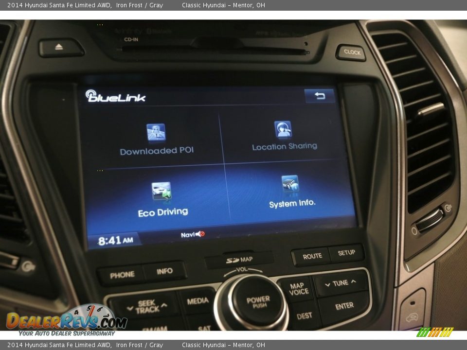 2014 Hyundai Santa Fe Limited AWD Iron Frost / Gray Photo #14