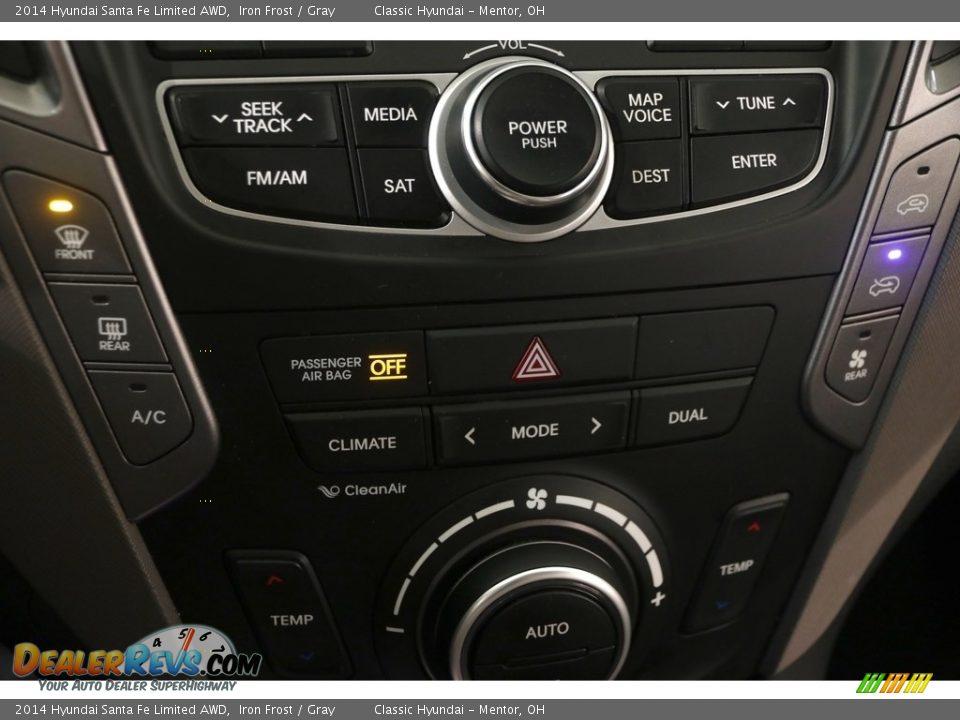 2014 Hyundai Santa Fe Limited AWD Iron Frost / Gray Photo #15