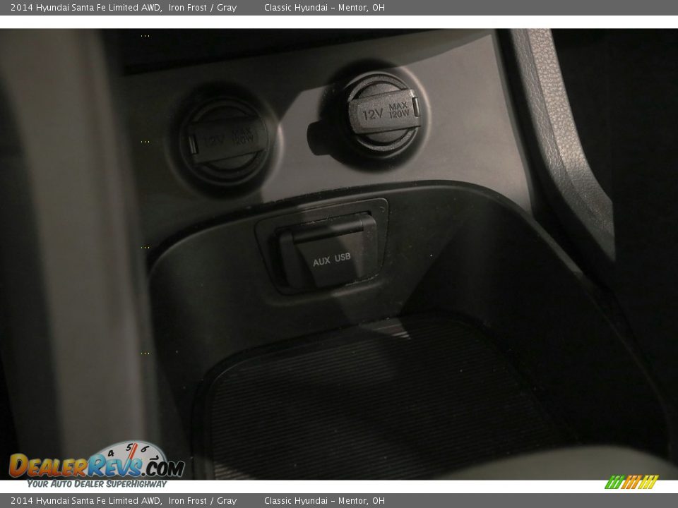 2014 Hyundai Santa Fe Limited AWD Iron Frost / Gray Photo #17