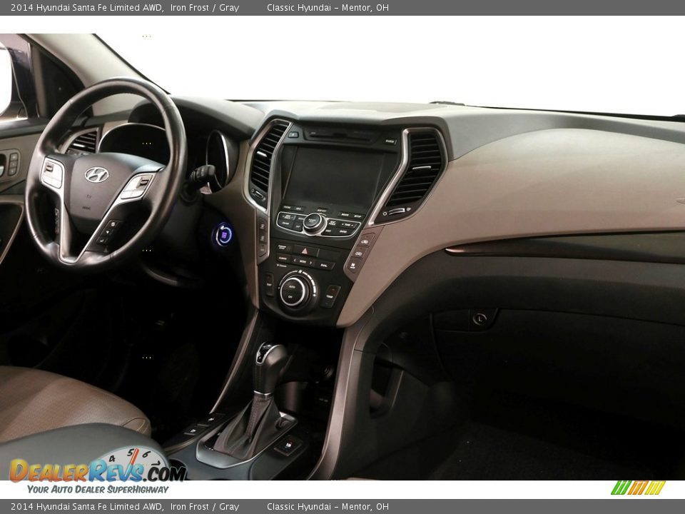 2014 Hyundai Santa Fe Limited AWD Iron Frost / Gray Photo #18