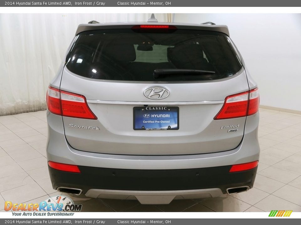 2014 Hyundai Santa Fe Limited AWD Iron Frost / Gray Photo #26