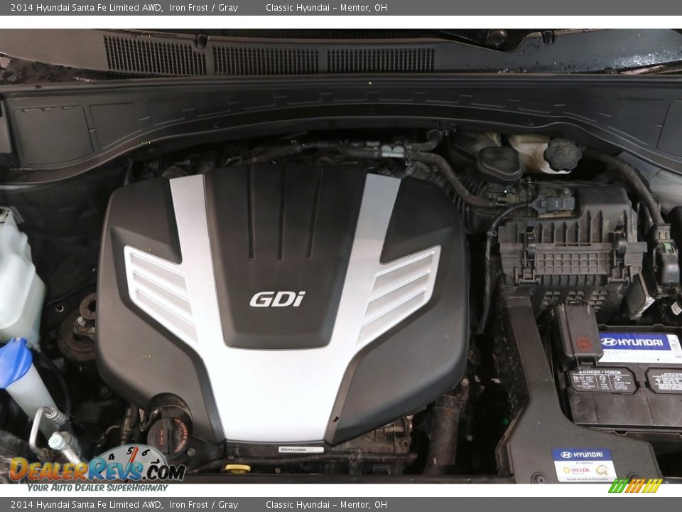 2014 Hyundai Santa Fe Limited AWD Iron Frost / Gray Photo #27