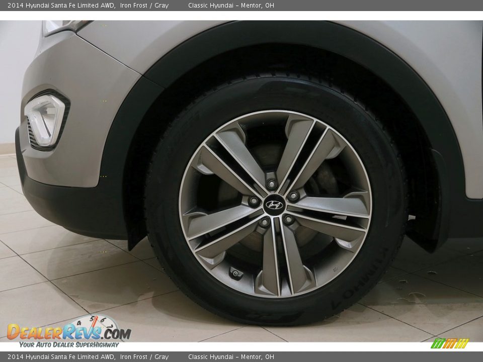 2014 Hyundai Santa Fe Limited AWD Iron Frost / Gray Photo #28
