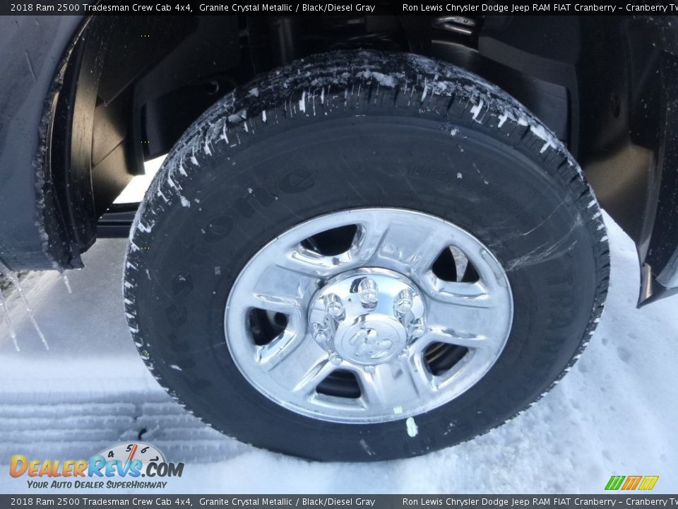 2018 Ram 2500 Tradesman Crew Cab 4x4 Granite Crystal Metallic / Black/Diesel Gray Photo #9