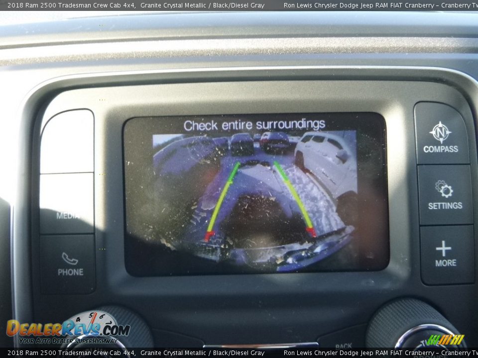 2018 Ram 2500 Tradesman Crew Cab 4x4 Granite Crystal Metallic / Black/Diesel Gray Photo #17