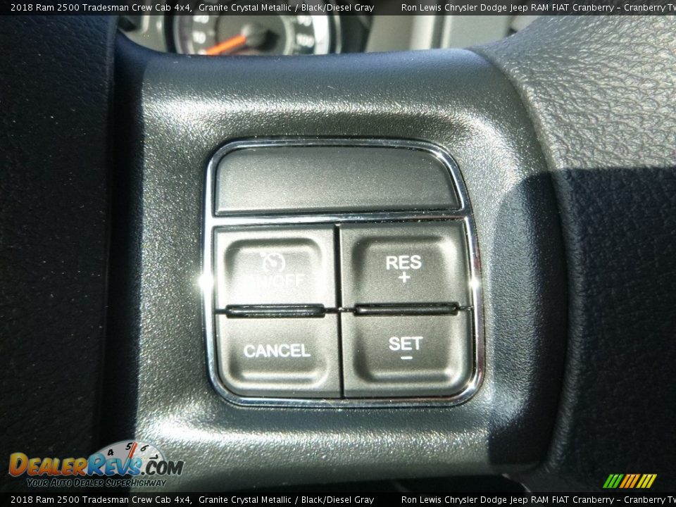 2018 Ram 2500 Tradesman Crew Cab 4x4 Granite Crystal Metallic / Black/Diesel Gray Photo #18