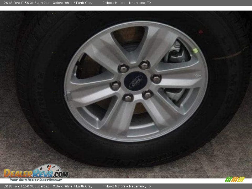 2018 Ford F150 XL SuperCab Oxford White / Earth Gray Photo #3