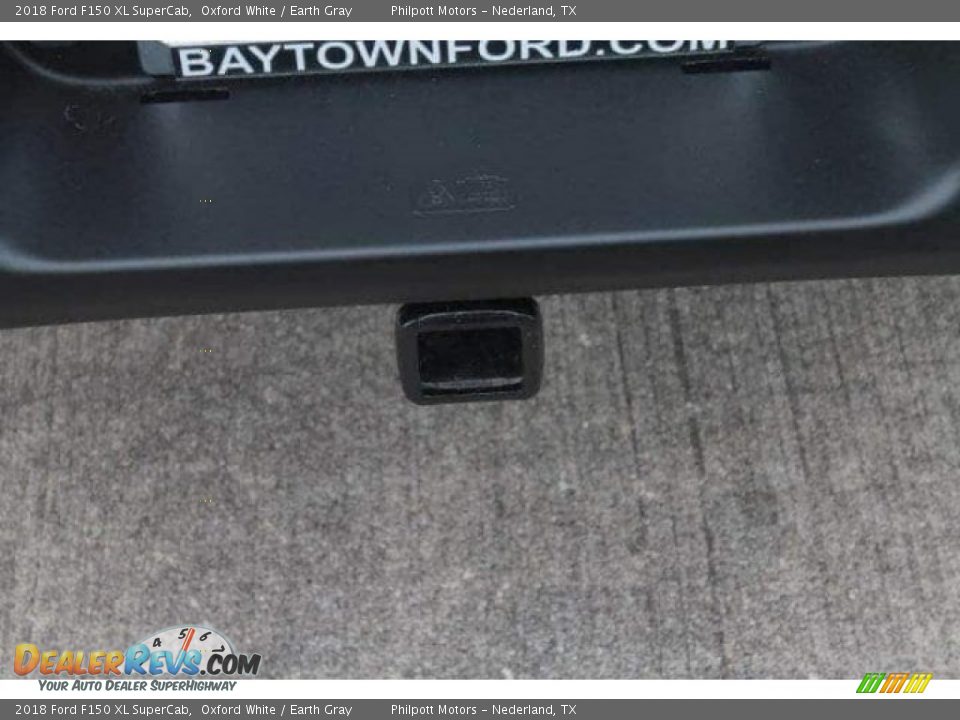 2018 Ford F150 XL SuperCab Oxford White / Earth Gray Photo #5