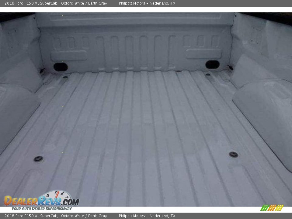 2018 Ford F150 XL SuperCab Oxford White / Earth Gray Photo #6
