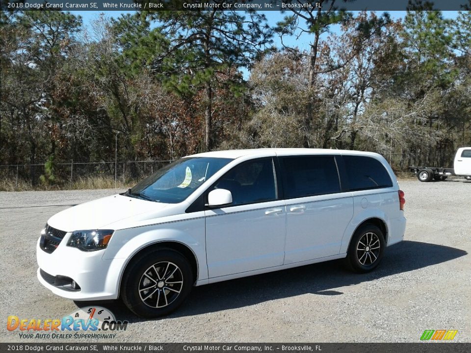 2018 Dodge Grand Caravan SE White Knuckle / Black Photo #1