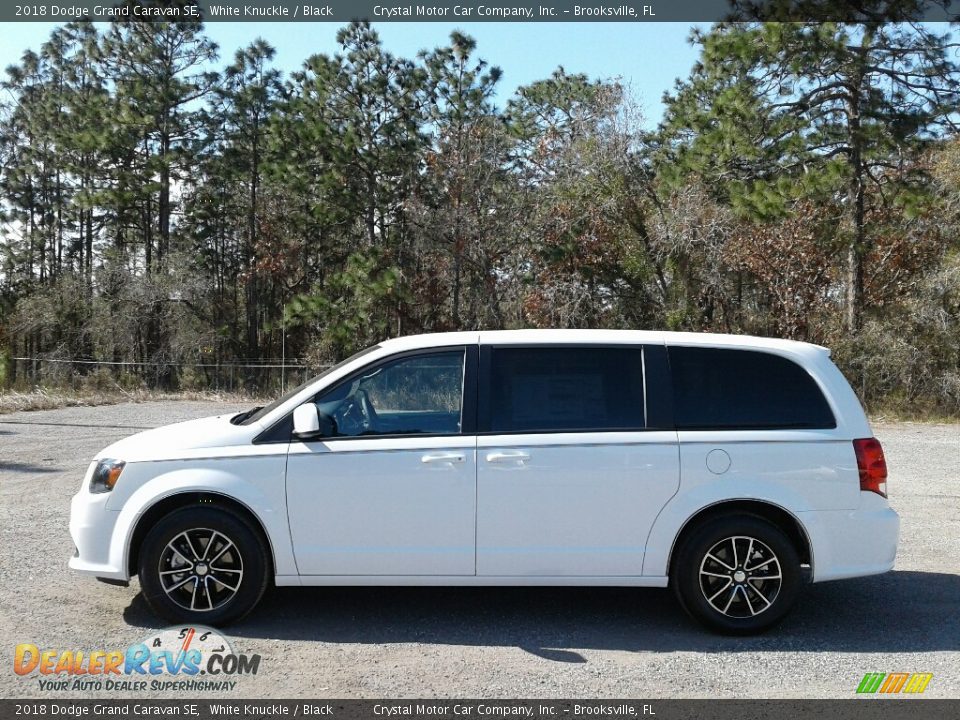 2018 Dodge Grand Caravan SE White Knuckle / Black Photo #2