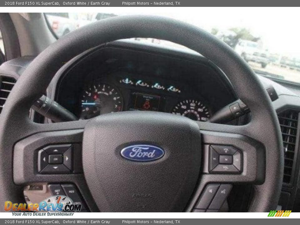 2018 Ford F150 XL SuperCab Oxford White / Earth Gray Photo #14