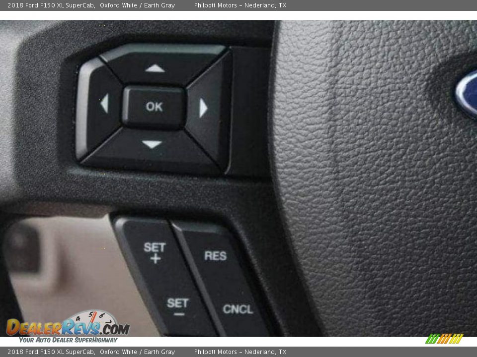 2018 Ford F150 XL SuperCab Oxford White / Earth Gray Photo #15