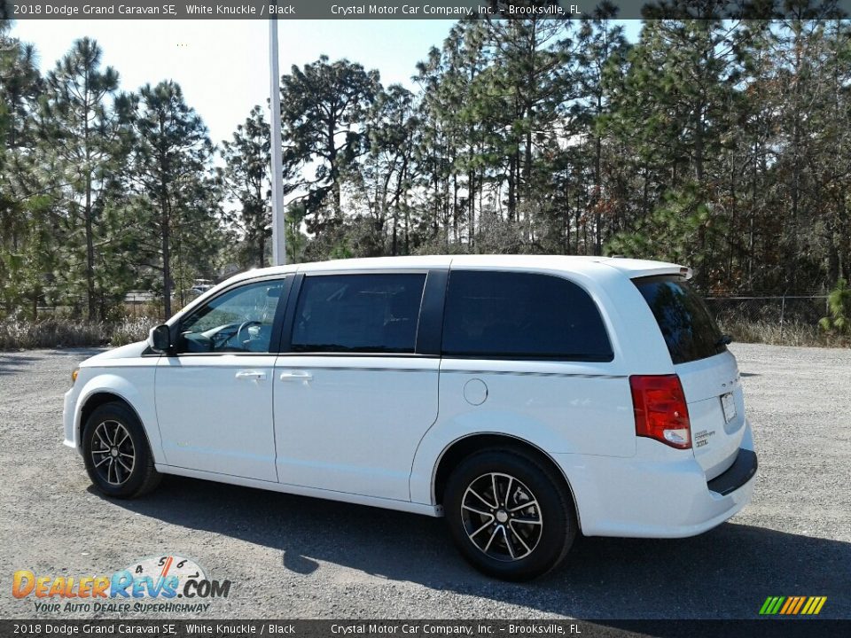 2018 Dodge Grand Caravan SE White Knuckle / Black Photo #3