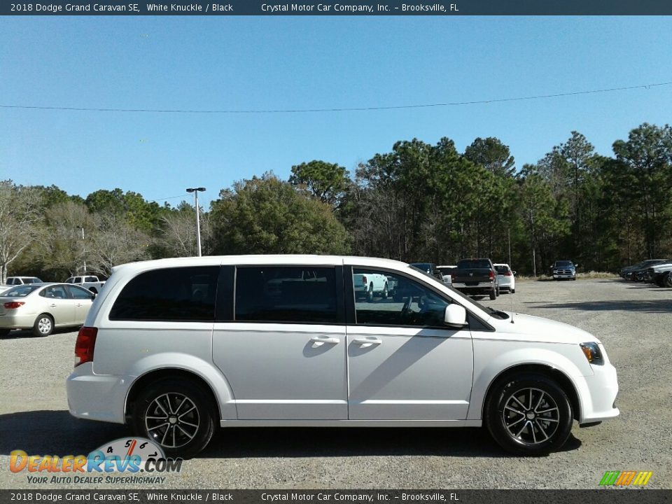 2018 Dodge Grand Caravan SE White Knuckle / Black Photo #6