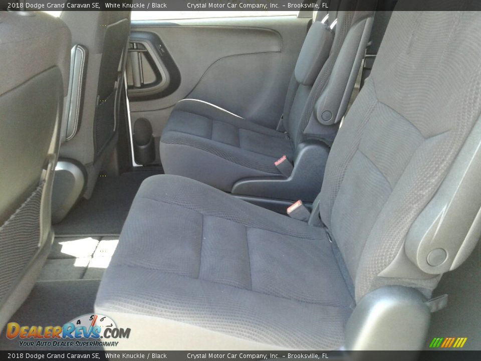 2018 Dodge Grand Caravan SE White Knuckle / Black Photo #10