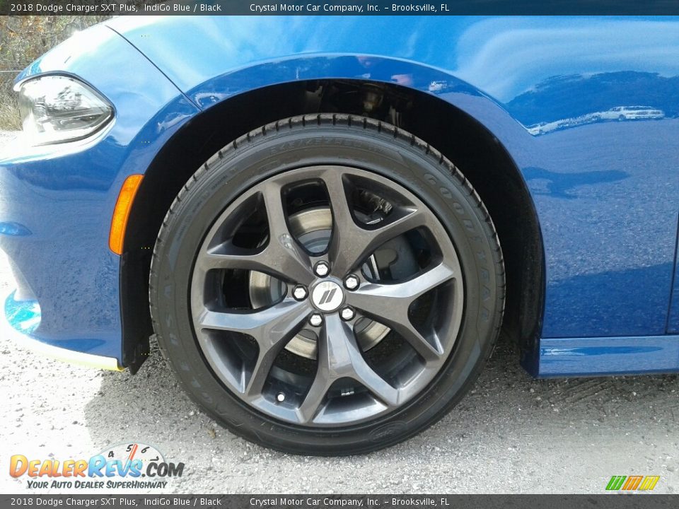 2018 Dodge Charger SXT Plus IndiGo Blue / Black Photo #20