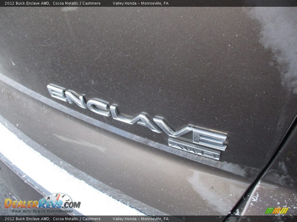 2012 Buick Enclave AWD Cocoa Metallic / Cashmere Photo #5