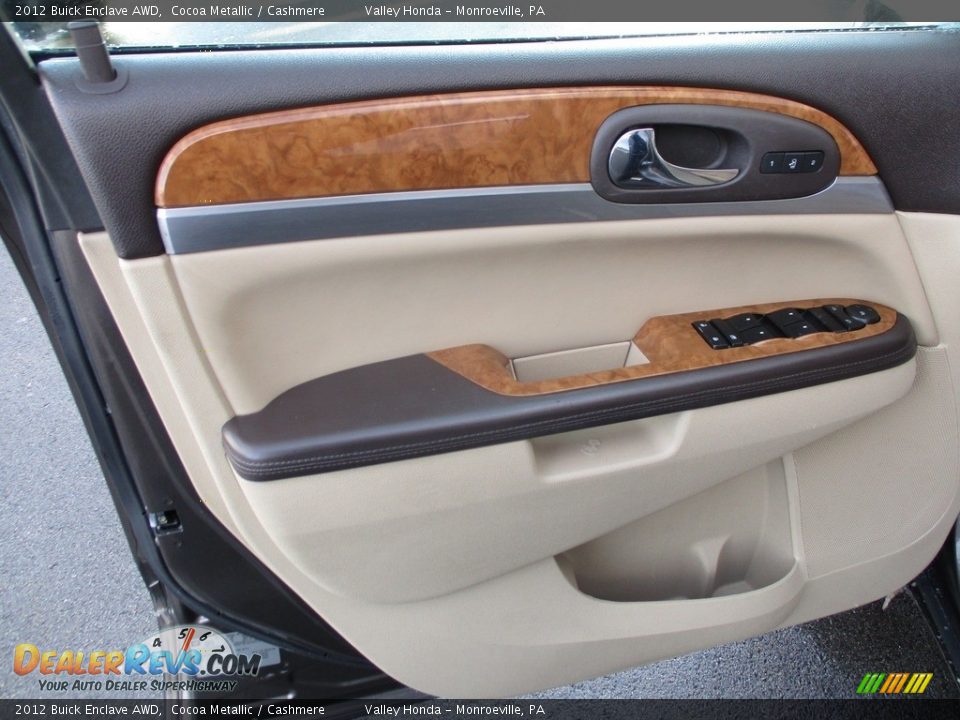2012 Buick Enclave AWD Cocoa Metallic / Cashmere Photo #10