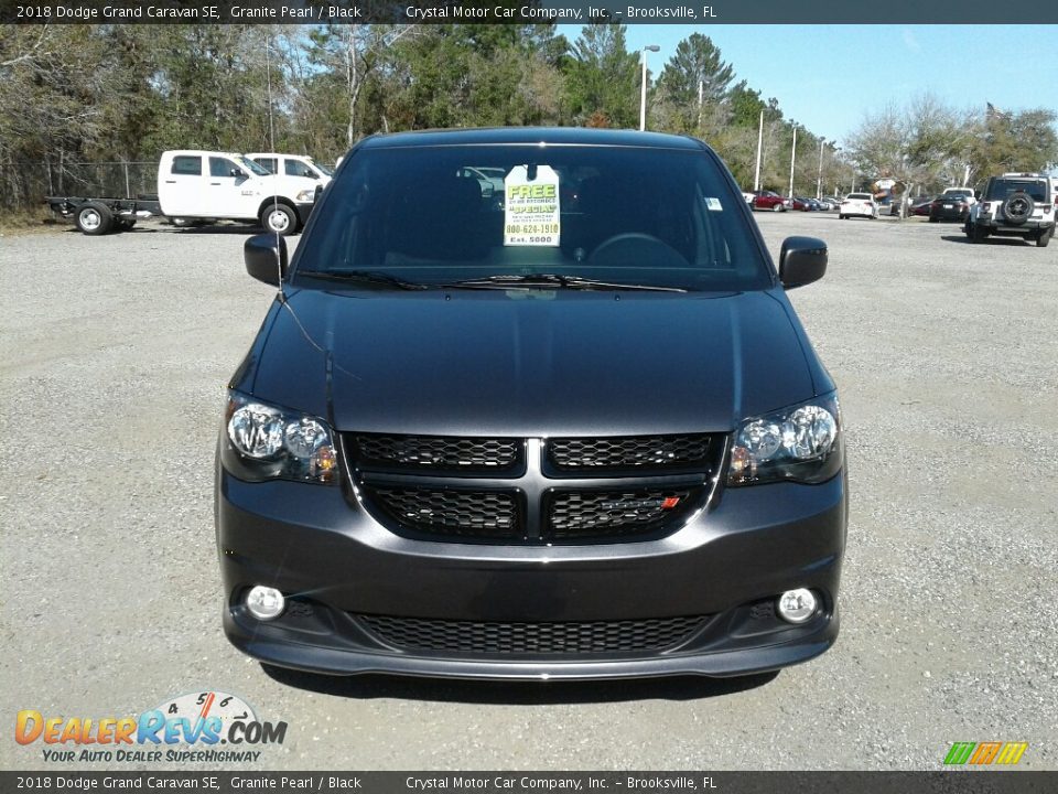 2018 Dodge Grand Caravan SE Granite Pearl / Black Photo #8