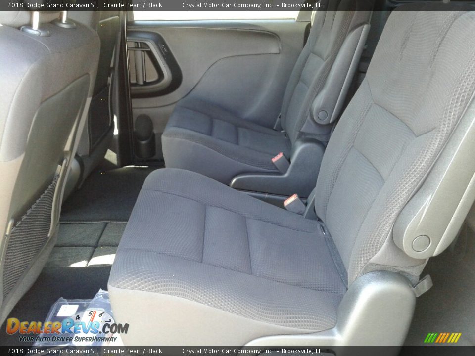 2018 Dodge Grand Caravan SE Granite Pearl / Black Photo #10