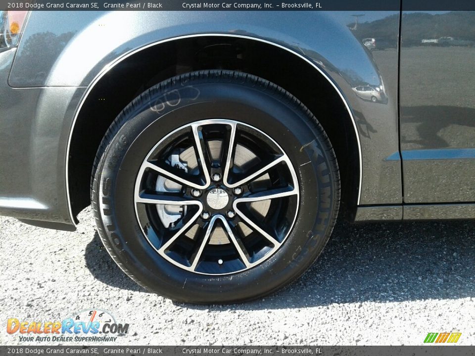 2018 Dodge Grand Caravan SE Granite Pearl / Black Photo #20