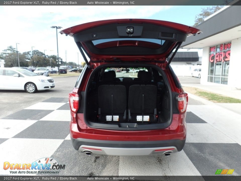 2017 Ford Explorer XLT Ruby Red / Ebony Black Photo #5