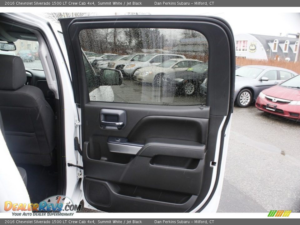 2016 Chevrolet Silverado 1500 LT Crew Cab 4x4 Summit White / Jet Black Photo #21