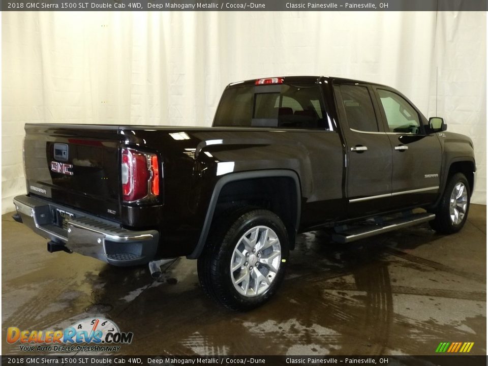 2018 GMC Sierra 1500 SLT Double Cab 4WD Deep Mahogany Metallic / Cocoa/­Dune Photo #2