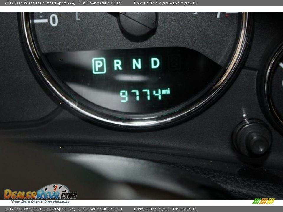 2017 Jeep Wrangler Unlimited Sport 4x4 Billet Silver Metallic / Black Photo #18