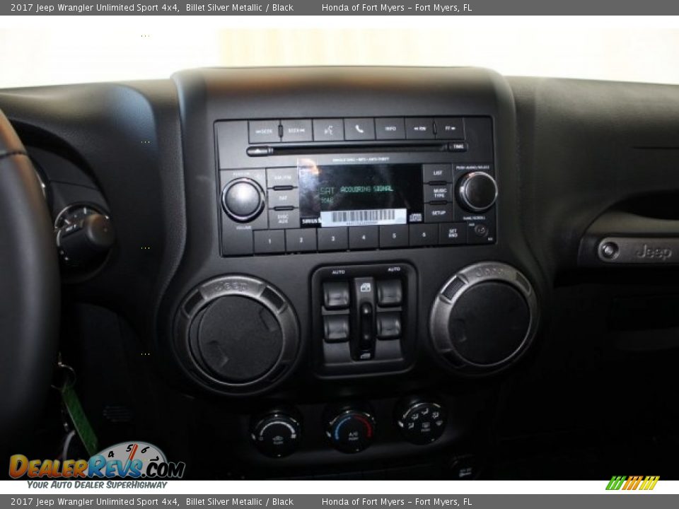 2017 Jeep Wrangler Unlimited Sport 4x4 Billet Silver Metallic / Black Photo #19