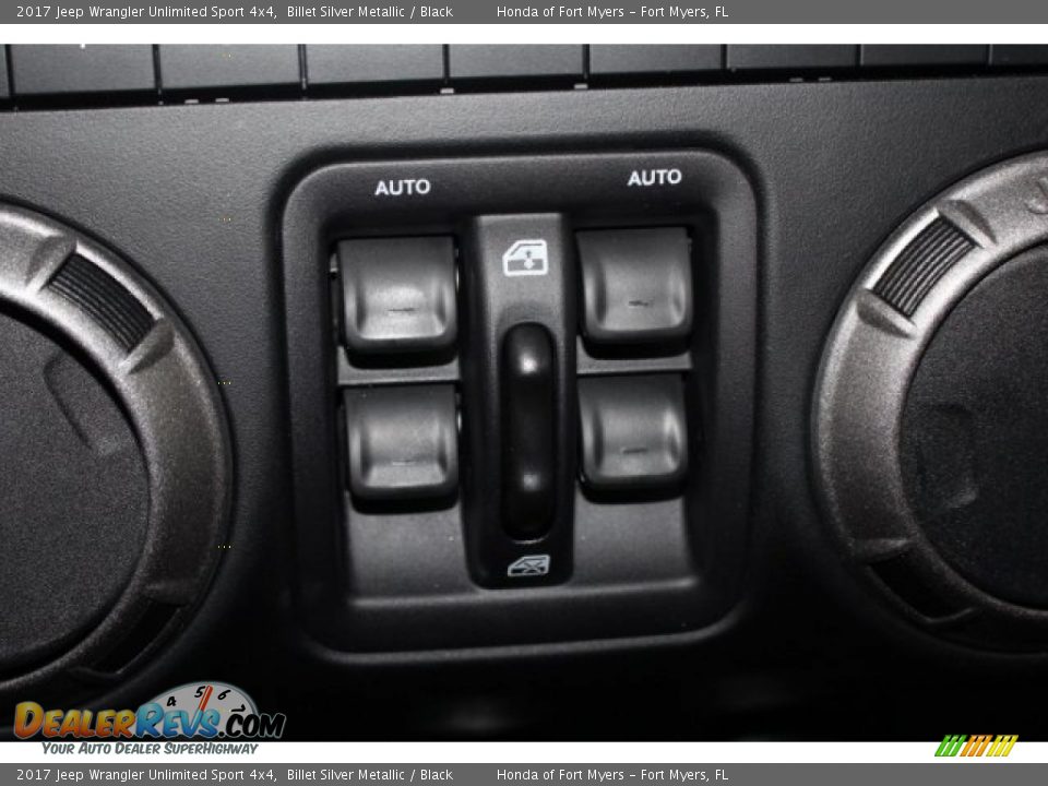 2017 Jeep Wrangler Unlimited Sport 4x4 Billet Silver Metallic / Black Photo #21