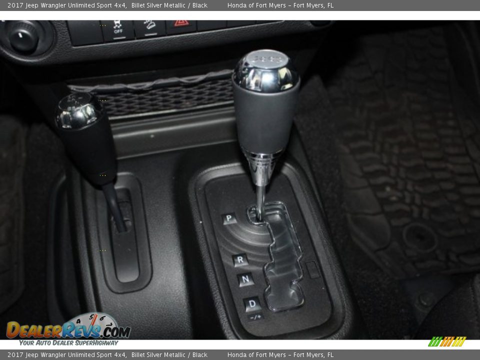2017 Jeep Wrangler Unlimited Sport 4x4 Billet Silver Metallic / Black Photo #24