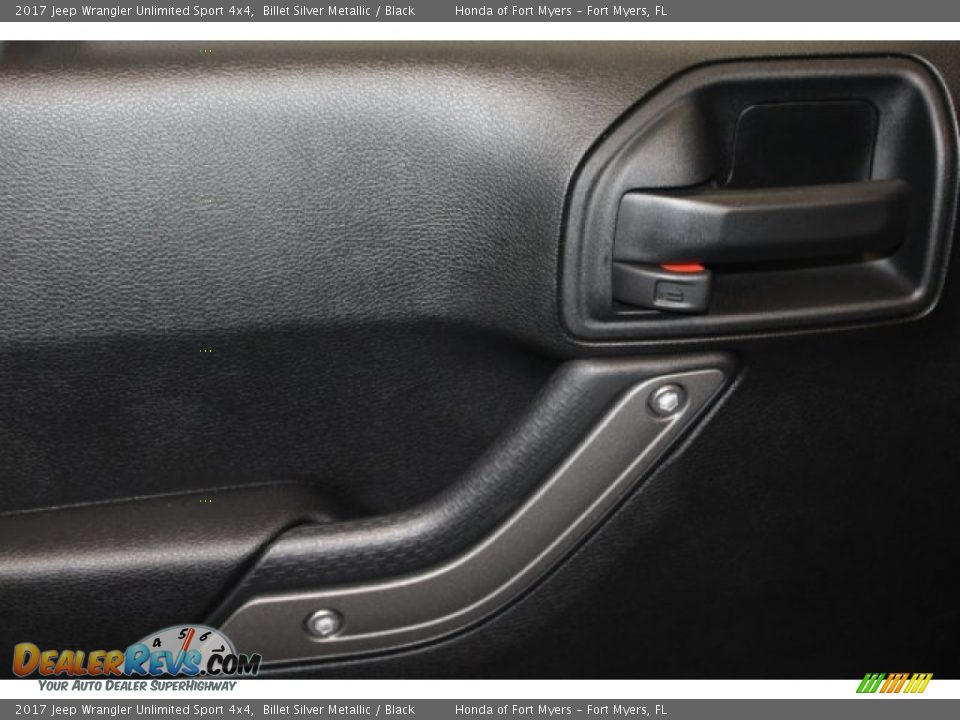 2017 Jeep Wrangler Unlimited Sport 4x4 Billet Silver Metallic / Black Photo #27