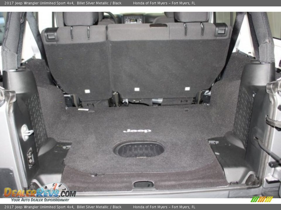 2017 Jeep Wrangler Unlimited Sport 4x4 Billet Silver Metallic / Black Photo #29