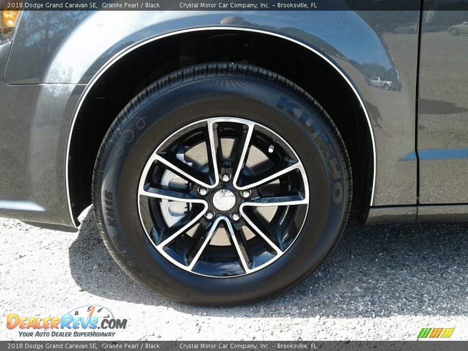2018 Dodge Grand Caravan SE Granite Pearl / Black Photo #20