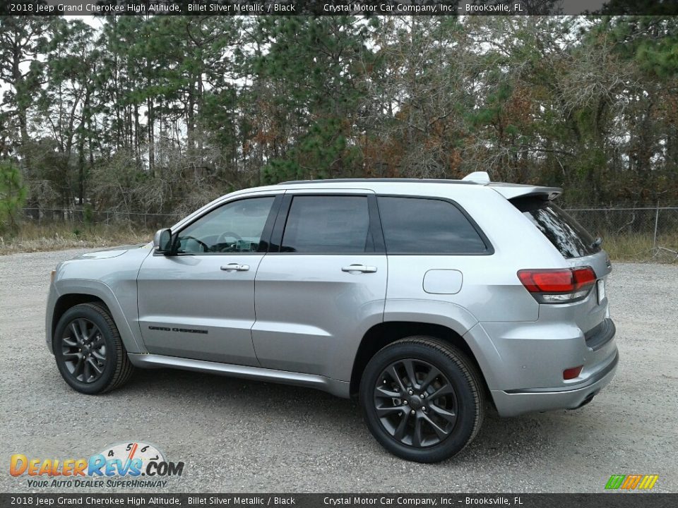 2018 Jeep Grand Cherokee High Altitude Billet Silver Metallic / Black Photo #3