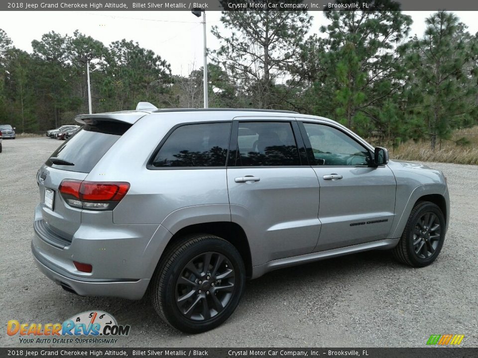 2018 Jeep Grand Cherokee High Altitude Billet Silver Metallic / Black Photo #5
