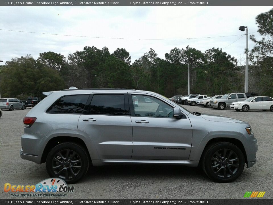 2018 Jeep Grand Cherokee High Altitude Billet Silver Metallic / Black Photo #6