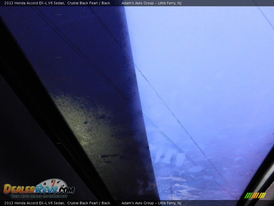 2013 Honda Accord EX-L V6 Sedan Crystal Black Pearl / Black Photo #32